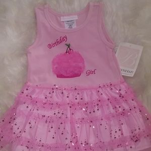 Bonnie Baby tulle sequin birthday dress